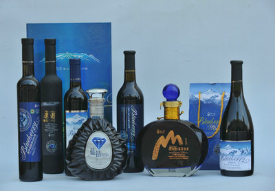 500ml極品有機(jī)藍(lán)莓酒 健康與品質(zhì)的完美融合，中國糖酒網(wǎng)熱銷不斷